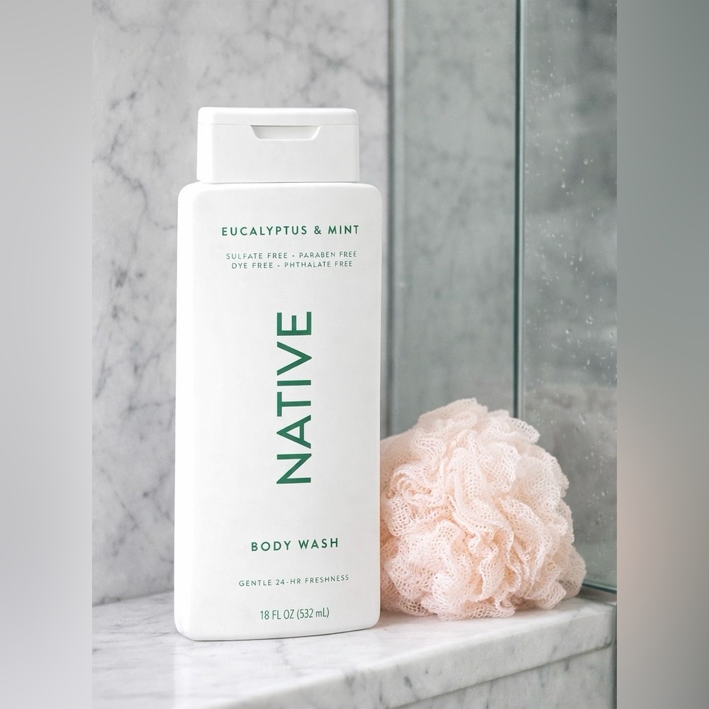Native Eucalyptus & Mint Body Wash - Clean Beauty - Picture 2 of 2